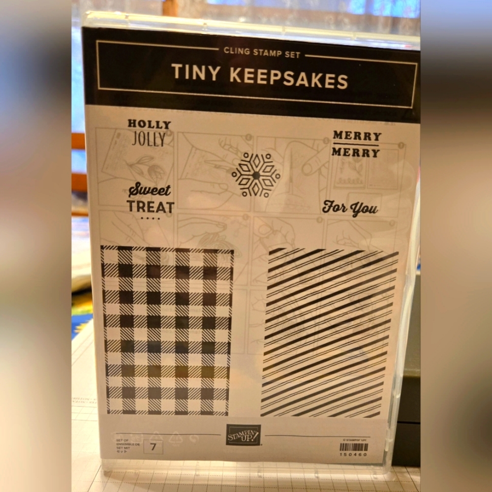 Stampin' Up! Tiny Keepsakes Cling Stamp Set